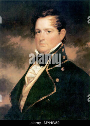 . Peter Buell Porter (1773-1844), homme politique américain, général de la guerre de 1812 et secrétaire de la guerre. 1873 417 Peter Buell Porter Banque D'Images