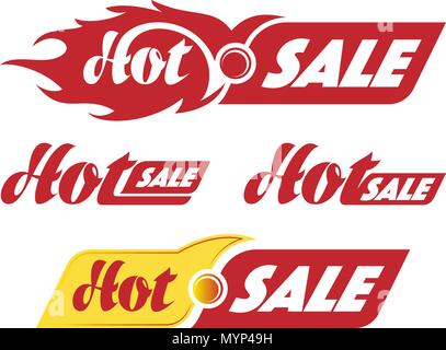 Hot Sale banners Illustration de Vecteur