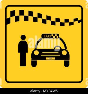 Illustration vecteur de taxi Illustration de Vecteur