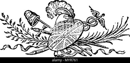 . Anglais : fleuron de livre : Un essai sur l'homme. Par Alexander Pope. Inscrit à Henry Saint-John, Lord Bolingbroke. 321 Un essai sur l'homme. Par Alexander Pope. Inscrit à Henry Saint-John, Lord Bolingbroke. Fleuron T005646-4 Banque D'Images