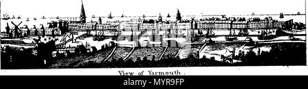 . Anglais : fleuron de livre : Un essai vers une histoire topographique du comté de Norfolk, contenant une description des villes, villages et hameaux, avec les fondations de monastères, églises, chapelles, chanteries, et d'autres édifices religieux. Un compte également de l'ancien et l'état actuel de tous les presbytères, vicarages, donatives, et impropriations, leurs anciens et actuels clients et titulaires, avec leurs plusieurs devis dans le livre du roi, soit ou non. De même, un compte rendu historique des châteaux, sièges, et manoirs, leur présent et antient ruines, et Banque D'Images