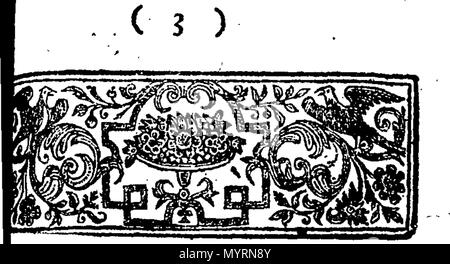 . Anglais : Fleuron du livre : une explication de cette proposition contenue dans les réponses de M. Glass à la requêtes du Synode, ... Avec une lettre concernant la communion dans l'Eucharistie ; ... 332 Une explication de cette proposition contenue dans les réponses de M. Glass le fleuron des requêtes du Synode T075298-3 Banque D'Images