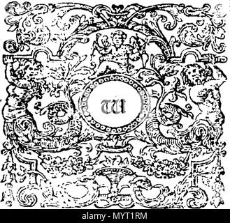 . Anglais : Fleuron du livre : Anno Regni Georgii Regis Magn ? Britanni ?, Franci ?, & Hiberni ?, nono. Au Parlement européen commencé et Holden à Westminster, le neuvième jour d'octobre, Anno Dom. 1722. Dans la neuvième année du règne de notre Seigneur souverain George, par la grâce de Dieu, de Grande-Bretagne, de la France et de l'Irlande, le Roi, défenseur de la foi, &c. en cours de la première session de la présente législature. 361 Anno Regni Georgii Regis Magn Fleuron N050234-30 Banque D'Images