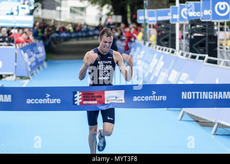 Nottingham, Royaume-Uni. Jun 7, 2018. L'équipe américaine remporte l'or. Credit : Crédit : Dan Dan Cooke Cooke/Alamy Live News Banque D'Images