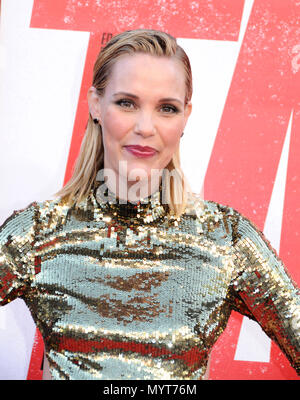 Los Angeles, USA. 7 juin, 2018. L'actrice Leslie Bibb assiste à la Warner Bros Pictures et New Line Cinema présente la première mondiale de 'Tag' le 7 juin 2018 au Regency Village Theatre de Los Angeles, Californie. Photo de Barry King/Alamy Live News Banque D'Images