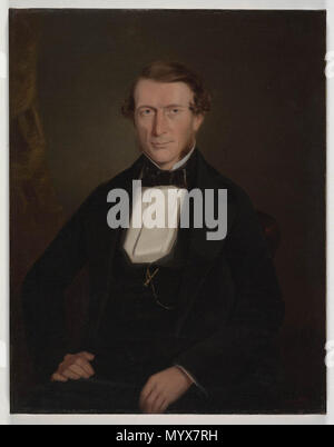 . Portrait d'Alexander Smail. . Joseph Backler (1813-1895) peintre australien Description Date de naissance/décès 24 MAI 1813 22 octobre 1895 Lieu de naissance/décès Londres Sydney contrôle d'autorité : Q16153246 1 Alexander Smail, 1860 portrait à l'huile par Joseph Backler a928151h Banque D'Images