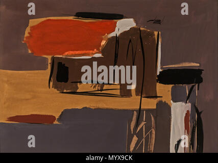 . Anglais : Sans titre, 1959-1963 Huile et gouache sur papier 18 x 27 1/5 à 9/10 ; 48 × 69 cm . Entre 1959 et 1963. Sohrab Sepehri (1928-1980), peintre iranien Description poète et écrivain Date de naissance/décès 7 Octobre 1928 21 avril 1980 Lieu de naissance/décès Kashan Téhéran Téhéran Iran (lieu de travail) le contrôle d'autorité : Q469991 : VIAF ?41851171 ISNI : ?0000 0001 0891 0226 RCAC : ?n80002910 GND : ?119026546 028276809 WorldCat SUDOC : ?1 Untitled par Sohrab Sepehri (21) Banque D'Images