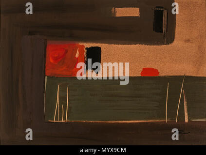 . Anglais : Sans titre, 1959-1963 Huile et gouache sur papier 18 x 26 4/5 à 9/10 ; 48 × 68 cm . Entre 1959 et 1963. Sohrab Sepehri (1928-1980), peintre iranien Description poète et écrivain Date de naissance/décès 7 Octobre 1928 21 avril 1980 Lieu de naissance/décès Kashan Téhéran Téhéran Iran (lieu de travail) le contrôle d'autorité : Q469991 : VIAF ?41851171 ISNI : ?0000 0001 0891 0226 RCAC : ?n80002910 GND : ?119026546 028276809 WorldCat SUDOC : ?1 Untitled par Sohrab Sepehri (22) Banque D'Images