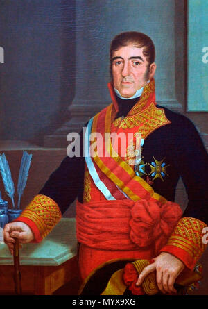 1 Juan José Ruiz de Apodaca y Eliza Banque D'Images