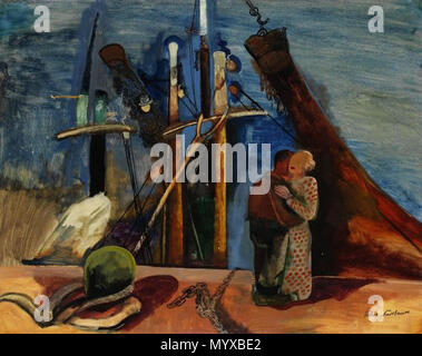 . Anglais : Au revoir. 1935 peinture de Felix Nussbaum. 50,3 x 64,7 cm . 16 janvier 2015. Felix Nussbaum (1904-1944) Noms alternatifs Felix Fichte ; Félix Nussbaum Description peintre allemand Date de naissance/décès 11 Décembre 1904 9 août 1944 Lieu de naissance/décès Osnabrück KZ Auschwitz-Birkenau lieu d'Hambourg, Berlin, Rome, Bruxelles contrôle d'autorité : Q215572 : VIAF ?67257890 ISNI : ?0000 0001 2212 0650 ULAN : ?500088452 RCAC : ?n82211081 GND : ?118589059 6 WorldCat Abschied (1935) Banque D'Images