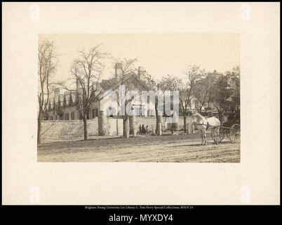 N° d'appel : MSS P24 Dossier Encadré 6 6 . 570 MSS P 24 B6 F6. vers 1880 SLC 22 Lion House Banque D'Images