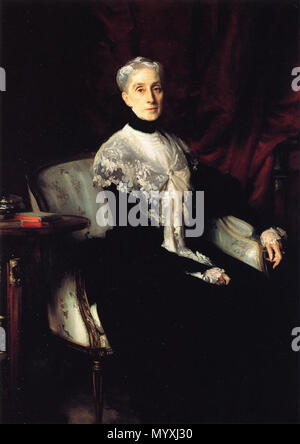 . Endicott Peabody Ellen : anglais (Mme. William Crowninshield Endicott) John Singer Sargent -- Le peintre américain 1901 National Gallery of Art, Washington, D.C. Huile sur toile 162,9 x 114,3 cm (64 1/8 x 45 in.) Don de Louise Thoron Endicott en mémoire de M. et Mme William Crowninshield Endicott, 1951.20.1 Jpg:l'Athenaeum / National Gallery of Art . 1901. John Singer Sargent Naissance : 12 janvier 1856, Florence est mort : 14 avril, 1925, Londres, Royaume-Uni 29 Ellen Endicott Peabody Banque D'Images