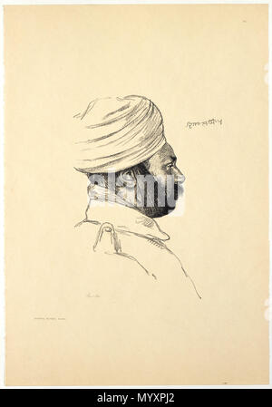 . Deutsch : Dayaal Singh. . Entre 1915 et 1916, Hermann 46 Grafik 2002 JMBerlin a frappé 237 52 Banque D'Images