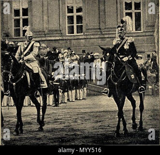 60 König Albert und Kaiser Wilhelm II Banque D'Images