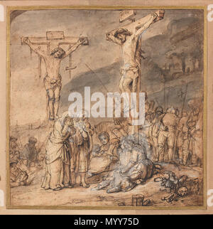 . Français : La Crucifixion . Samuel van Hoogstraten (1627-1678) Noms alternatifs Samuel van Hoochstraten, Samuel van Hoogstraaten Batavier, peintre néerlandais Description, dessinateur, graveur et écrivain Date de naissance/décès 2 Août 1627 19 octobre 1678 Lieu de naissance/décès Dordrecht Dordrecht 1640-1678 Période de travail lieu de travail Dordrecht (1640), Amsterdam (1641-1644), Dordrecht (1647-1651), Vienne (1651-1654), Rome (1652), Dordrecht (1654-1662), Londres (1662-1666), La Haye (1668-1671), Dordrecht (1671-1678) contrôle d'autorité : Q436797 : VIAF 24718773 ISNI : 0000 0000 83653 Banque D'Images