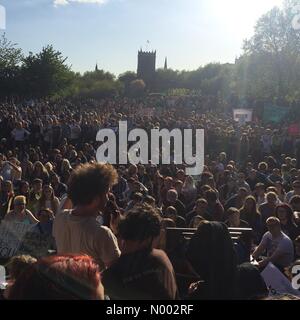 Ville de Bristol, Bristol, Royaume-Uni. 13 mai, 2015. Bristol Mars austérité PeteHorsham StockimoNews Crédit : //Alamy Live News Banque D'Images