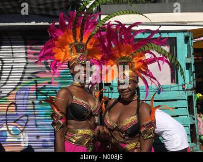 Hackney, Londres, Royaume-Uni. 11 Septembre, 2016. Ridley road market Londres UK London carnival ayant lieu à Hackney Crédit : Emin Ozkan / StockimoNews/Alamy Live News Banque D'Images