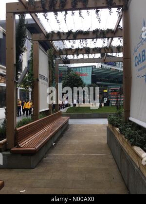 Londres, Royaume-Uni. 09Th Feb 2017. Westfield Stratford est évacué 2e Feb, 10:30 Flash Crédit : Photographie Culture/StockimoNews/Alamy Live News Crédit : Culture Flash Photography/StockimoNews/Alamy Live News Banque D'Images