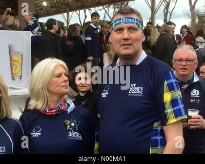 Rome, Italie. 17Th Mar, 2018. Doddie Weir à Rome pour Rugby Crédit : PennPix StockimoNews/Pennington/MAT/Alamy Live News Banque D'Images