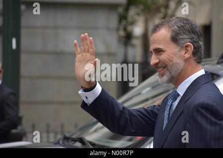 Monument Henry Clay, La Nouvelle-Orléans, Louisiane, Etats-Unis. 15 Juin, 2018. Le roi Felipe VI d'Espagne d'arriver à la Nouvelle Orléans pour célébrer le tricentenaire de la ville. Credit : C.W. Des hamburgers/StockimoNews/Alamy Live News Banque D'Images