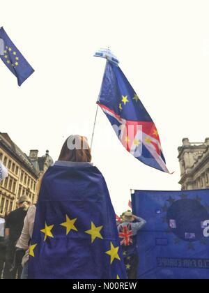 Londres, Royaume-Uni. 23 Juin, 2018. BREXIT : partisans de l'UE participent à la "vote du peuple" mars dans le centre de Londres, Grande-Bretagne, Angleterre, Royaume-Uni, 23 juin 2018. Crédit : Marc J Boettcher/StockimoNews/Alamy Live News Banque D'Images