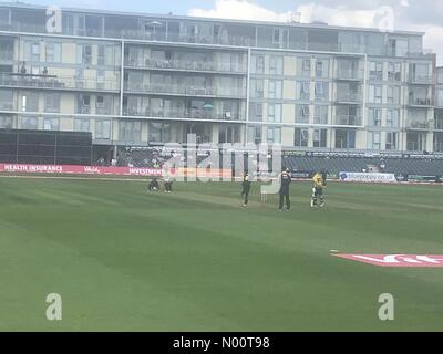 Gloucester Kent vitalité Bristol blast 20:20 cricket Banque D'Images