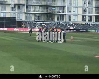 Gloucester Bristol cricket Kent souffle de vitalité 20:20 Banque D'Images