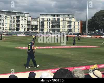 Bristol cricket Gloucester Kent 20:20 explosion de vitalité Banque D'Images