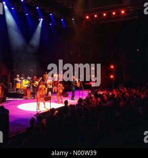 34090 Montpellier, France. 27 juillet, 2018. Egypte80 Seun Kuti & en concert live au Festival de Radio France, FIP, soirée Montpellier France/StockimoNews digitalman Crédit :/Alamy Live News Banque D'Images