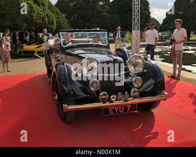 Molesey, East Molesey, UK. Août 31, 2018. Gagnant du Concours 2018 de l'Élégance tient aujourd'hui à Hampton Court Palace Crédit : Marc12/StockimoNews/Alamy Live News Banque D'Images