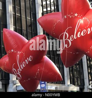 New York, USA. 22 Nov 2018. Macy's Thanksgiving Day Parade prendre par Kaye's images NYC 11/22/2018 Credit : laurie allread/StockimoNews/Alamy Live News Banque D'Images