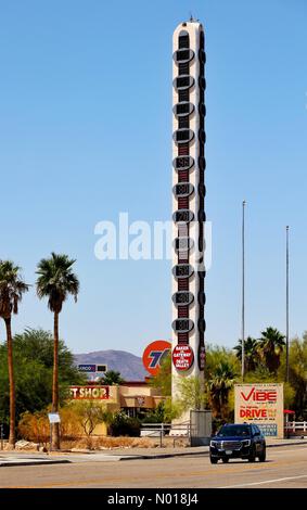 Le thermomètre le plus haut de Baker Worlds se réveille dans l'avertissement de chaleur extrême, Baker, Californie, États-Unis. 30th juin 2023. Crédit Nidpor crédit: Nidpor/StockimoNews/Alay Live News Banque D'Images