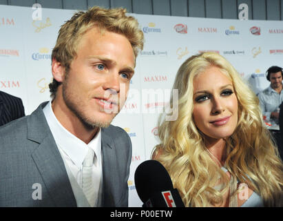 Spencer Pratt et Heidi Pratt-Montag - Maxim's Hot 100 plus belles femmes travail à la Barker Hangar à Santa Monica.PrattSpencer  Heidi 48 Événement dans la vie d'Hollywood, Californie - Red Carpet Event, USA, Cinéma, Célébrités, photographie, Bestof, Arts, Culture et divertissement, Célébrités, Mode de vie meilleure, Hollywood, événement dans la vie d'Hollywood, Californie - Tapis rouge et en coulisses, musique, célébrités, Topix en couple, en famille (mari et femme) et les enfants - les enfants, frères et sœurs, tsuni@Gamma-USA.com Tsuni enquête de crédit / USA, 2006 à 2009 Banque D'Images