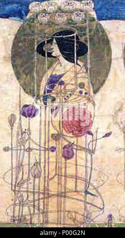 . Anglais : Photographie d'une conception pour une décoration murale au pochoir, mademoiselle Cranstons les salons de thé, Buchanan Street. Charles Rennie Mackintosh. Hunterian Art Gallery. Dans le domaine public. Source [1] pour une image haute résolution, voir cette page Wikimedia Commons. . 20 avril 2006 (date d'origine). L'original a été uploader Cactus.man at French Wikipedia 67 Mackintosh, Frise BuchananTearooms Banque D'Images