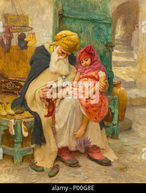 . Français : Les babouches . Date inconnue. Frederick Arthur Bridgman (1847-1928) Alternative Names Frederick A. Bridgman ; Frederic Arthur Bridgman ; Frederic A. Bridgman ; F. A. Bridgman peintre américain Description Date de naissance/décès 10 Novembre 1847 13 janvier 1928 Lieu de naissance/décès Tuskegee, Alabama Rouen, France lieu de travail États-unis, Paris, l'Egypte, l'Algérie contrôle d'autorité : Q1452786 : VIAF 29524438 ISNI : 0000 0000 8108 0049 ULAN : 500021576 RCAC : n86812404 GND : 1037009479 16 WorldCat Bridgman - Les babouches Banque D'Images