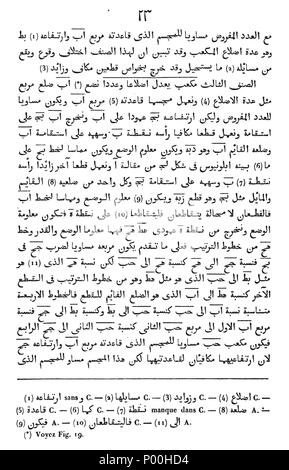 . English : Illustration 77 Omar Kayyam Algebre-p189 Banque D'Images