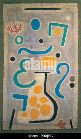 . Vase mourir . 1938 80 Paul Klee Die Vase Banque D'Images