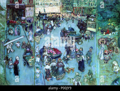 . Русский : la peinture de Pierre Bonnard . avant 1947. Pierre Bonnard Pierre Bonnard 83 vues de Paris Banque D'Images