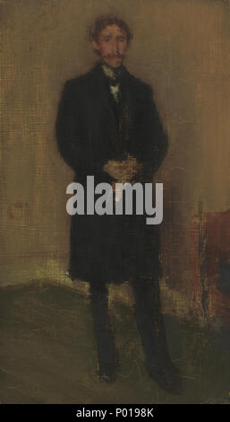 James McNeill Whistler (américain, 1834 - 1903 ), Alexander Arnold Hannay, ch. 1896, huile sur bois, Collection Rosenwald 1943.11.7 3 Alexander Arnold Hannay A35134 Banque D'Images