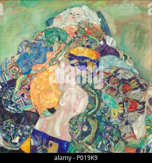 Gustav Klimt, bébé (berceau), autrichien, 1862 - 1918, 1917/1918, huile sur toile, Don de Otto et Franciska Kallir avec l'aide de la Carol et Edwin Gaines 4 Fonds Robert Fullinwider bébé (berceau) A18969 Banque D'Images