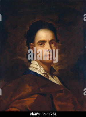 Giuseppe Ghislandi, appelé fra fra Galgario, Vittore ou portrait d'un jeune homme, Italien, 1655 - 1743, après 1720, huile sur toile, Samuel H. Kress Collection 19 Portrait d'un jeune homme sc137 Banque D'Images