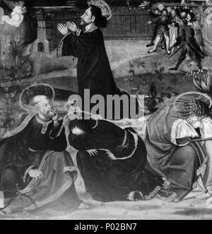 . L'Agonie au Jardin de Gethsémani . circa 1510 15 Basse-saxe agonie dans le jardin Banque D'Images