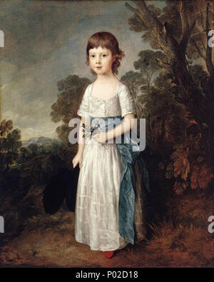 . Capitaine John Heathcote . 1770 18 Thomas Gainsborough - Master John Heathcote - WGA8410 Banque D'Images