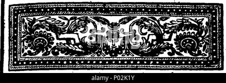 . Anglais : Fleuron du livre : une collection de discours curieux, écrit par l'éminent antiquaries de plusieurs chefs dans notre anglais antiquités, et maintenant d'abord publié par Thomas Hearne, M.A. 40 une collection de discours curieux Fleuron T112502-6 Banque D'Images