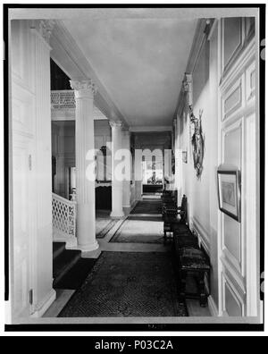 La Chaussée, James Parmelee, 3100 maison rue 1814-1904, Washington, D.C.) de l'Intérieur - photo de Frances Benjamin Johnston Banque D'Images