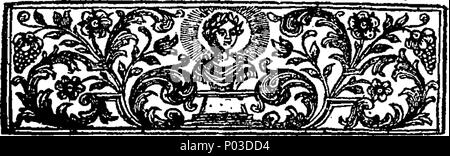 . Anglais : fleuron de livre : UN catholick-Catéchisme dans une explication du credo, les Dix Commandements, la prière du Seigneur, et les deux sacrements, dans l'express paroles de l'écriture uniquement. un essai pour promouvoir l'Scripture-Religion, et pour guérir les divisions à l'esprit chrétien chez les protestants, l'occasion avait par leurs différentes explications. Dédié à l'Protestant-Clergy de toutes confessions. Par une divine protestante britannique. 34 Un catholick-Catéchisme dans une explication du Credo Fleuron T192165-3 Banque D'Images