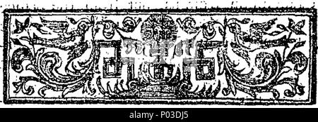 . Anglais : Fleuron du livre : une charge donnée à M. Micajah, Towgood à son ordination à Moreton Hampstead, Devon, août 21,1722. Publier sur la demande de la Congrégation dans cette ville. Par John Garrot. 34 une responsabilité donnée à M. Fleuron T030472-2 Banque D'Images