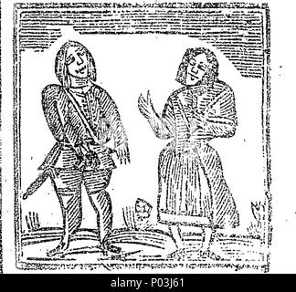 . Anglais : Fleuron du livre : une collection de nouvelles chansons. Le regard interrogateur, comique de la famille. De a' et a' que cela. L'cheveux jaune laddie. Marie de la Castle Cary. God save the King. 44 Une collection de nouvelles chansons Fleuron N071678-1 Banque D'Images