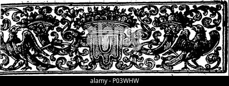 . Anglais : Fleuron du livre : une clé de la Dunciad compleat. Avec un personnage de M. Pope's écrits profanes. Par Sir Richard Blackmore Kt. M.D. 63 Un compleat clé de la Dunciad Fleuron T000480-3 Banque D'Images