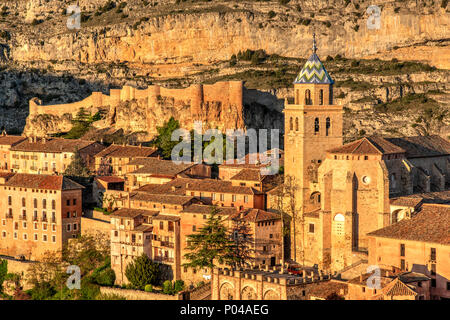 Albarracin, Aragon, Espagne Banque D'Images